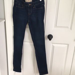 Hollister Super Skinny Dark Wash Jeans